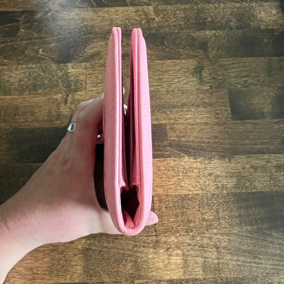 Spartina 449 Deufuskie Island Red Pink Floral Print Wallet Clutch - Picture 5 of 13